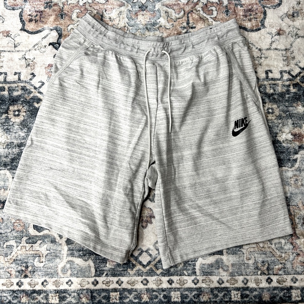 Nike Advance 15 Knit Mens Athletic Sweat Shorts 885925-072 Size XL